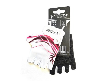 Rukavice detské, lycra/koža, veľ. S