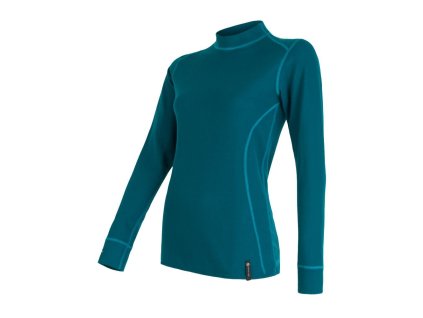 SENSOR DOUBLE FACE dámske tričko dl. rukáv zafír, v. M