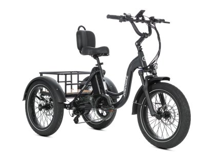 jobobike cargo e bike triker black converted from webp