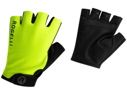 ROGELLI CORE cyklorukavice pánske, reflexná žltá