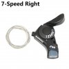 Páčka radenia Shimano TX30 pre zadné prevody, 7 st.