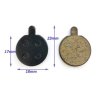 Brzdové platničky 18 x 23 mm