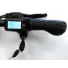 Akcelerátor (ručný plyn) s displejom a spínacou skrinkou napájania pre elektrobicykle