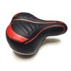 Sedadlo čierno-červené