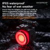 alarm a svetlo rockbros na bicykel 120 db ipx5 cierny v cene vyrobku je zahrnuty recykl pop pre sr v sume 0 1248 kg (6)