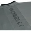 ROGELLI ESSENTIAL pánsky dres krátky rukáv, sivá