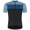 ROGELLI CORE BLOCK pánsky dres krátky rukáv, modrá-čierna