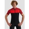 ROGELLI CORE BLOCK pánsky dres krátky rukáv, červená