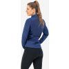 ROGELLI CORE dámska softshellová bunda s priedušným chrbtovým panelom, modrá