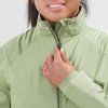 ROGELLI ESSENTIAL dámska bežecká bunda, zelená