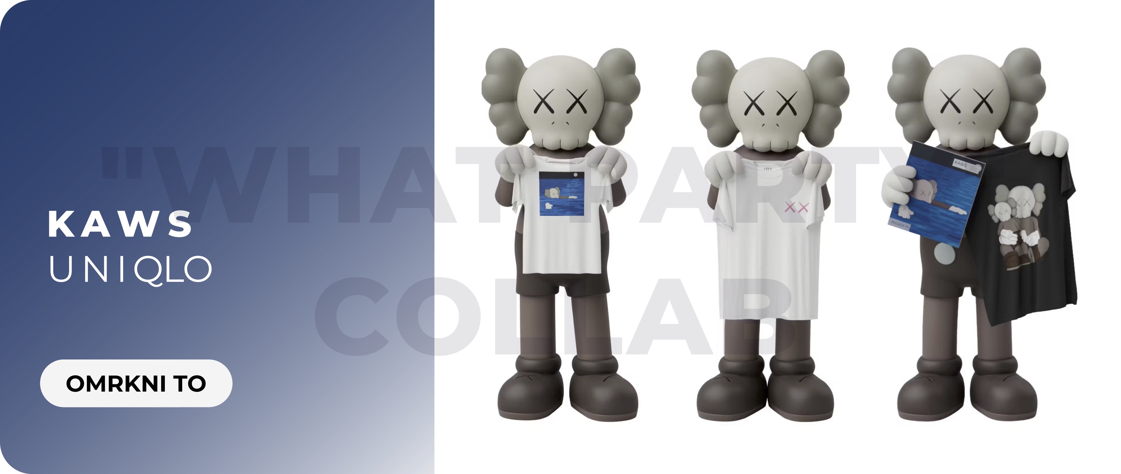 Kaws x Uniqlo tshirts