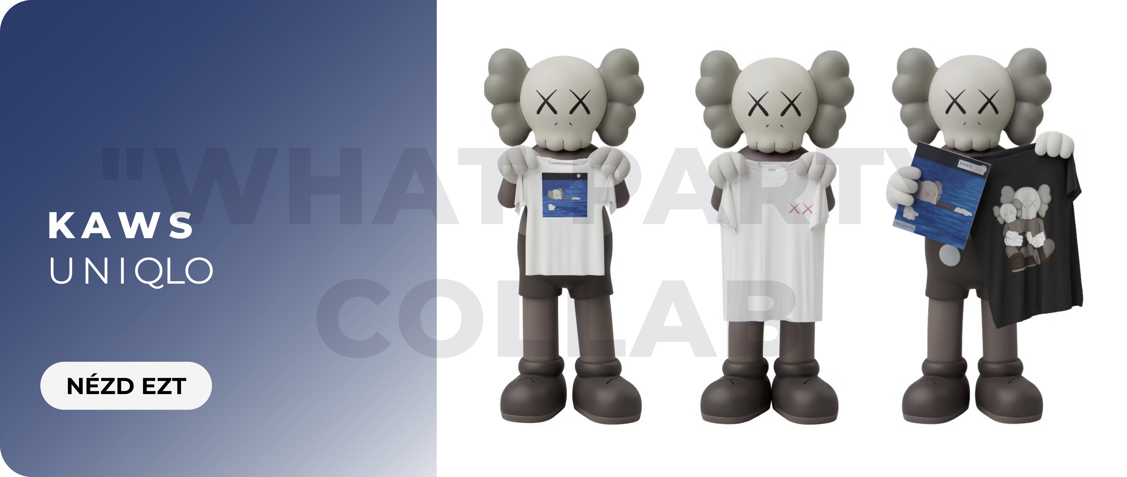 Kaws x Uniqlo tshirts