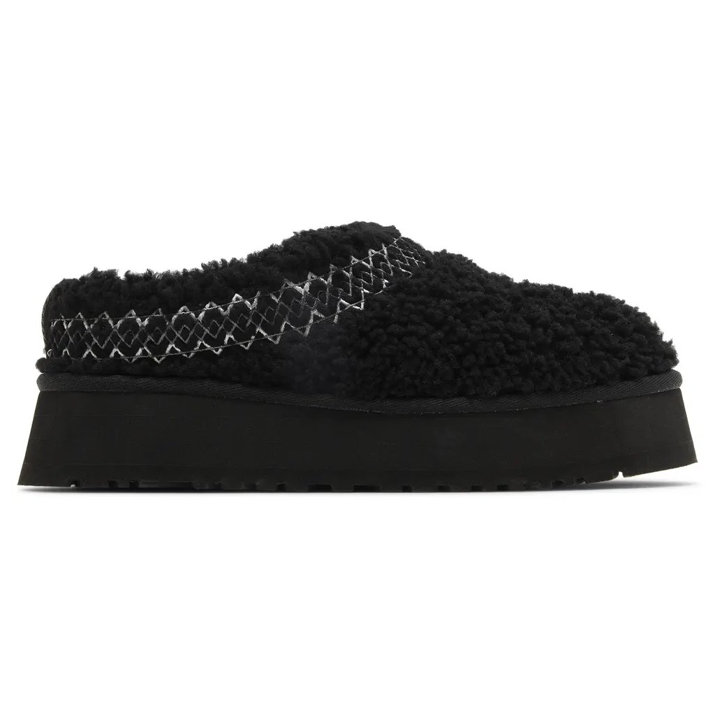 UGG Tazz Slipper Heritage Braid Black (W) 1