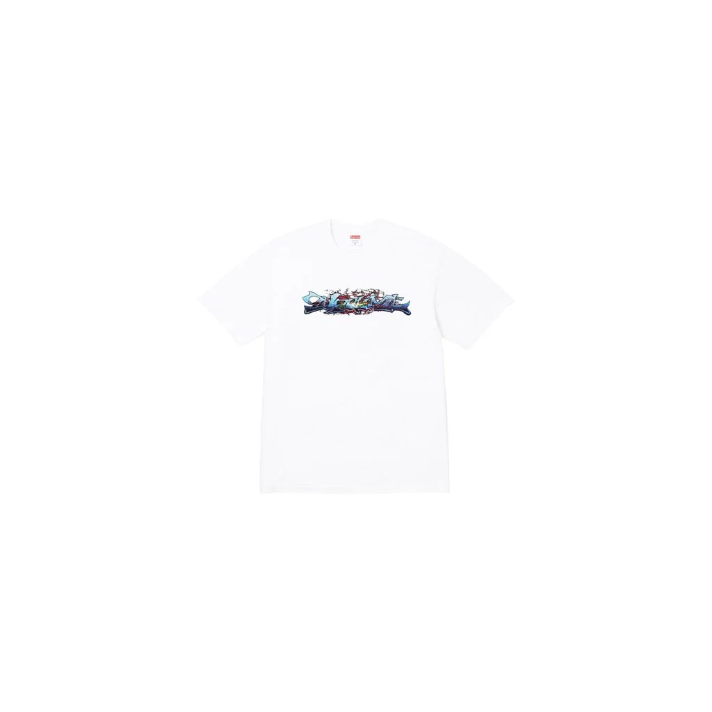 Supreme Tag Tee White