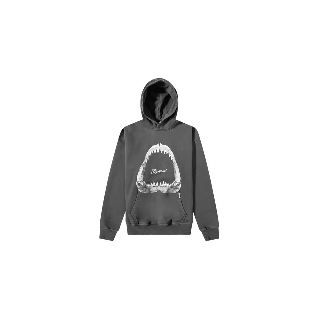 Represent Shark Jaws Hoodie Vintage Grey