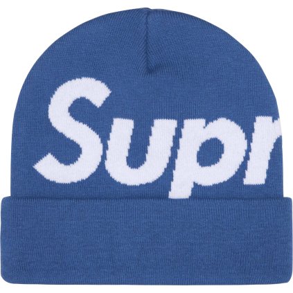 Big Logo Beanie blue 1