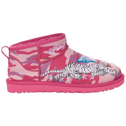 UGG Classic Ultra Mini Boot Palace Pink Camo 1
