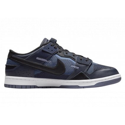 Nike Dunk Low Scrap Black Navy (Velikost 44)