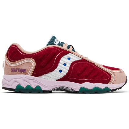 Saucony Matrix Jae Tips No Shoes In The House Burgundy 1