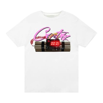 Corteiz No Time 4 Luv Tee White 1