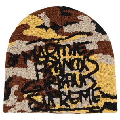 Supreme Marithé + François Girbaud Beanie Camo 1