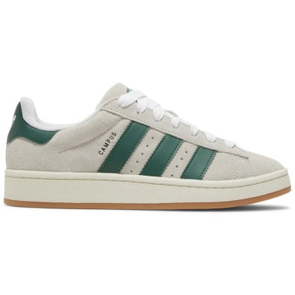 adidas Campus 00s Crystal White Dark Green (W) 1