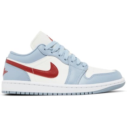 Jordan 1 Low Blue Whisper Dune Red (W) 1