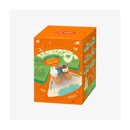 Pop Mart Labubu The Monsters Playing Games Series Scene Sets Single Blind Box