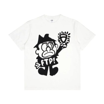FTP x Slawn Boris Tee White (1)