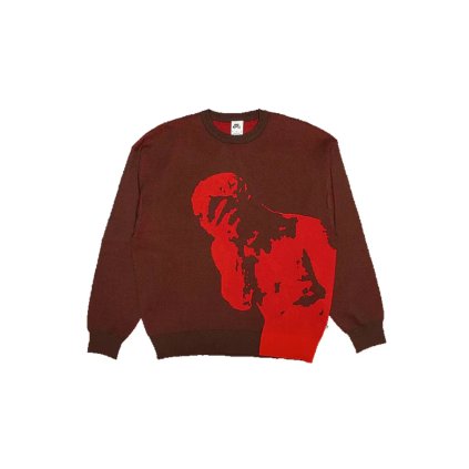 Nike SB City Of Love Earth Sweater Burgundy Red