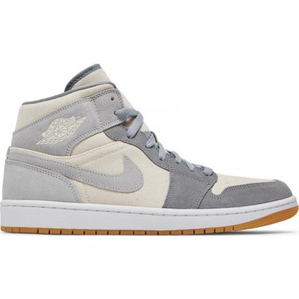 Jordan 1 Mid SE Coconut Milk Particle Grey 1