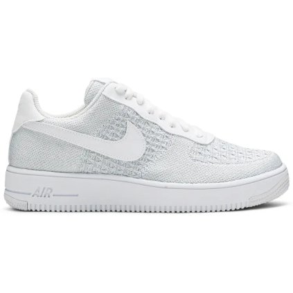 Nike Air Force 1 Flyknit 2 White Pure Platinum 1