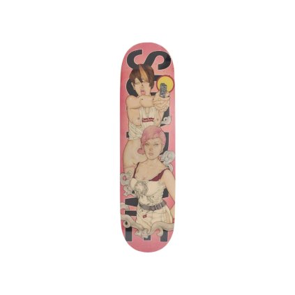 Supreme Girls Skateboard Deck Red 1