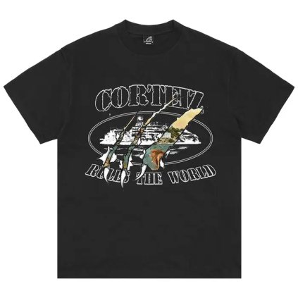 Corteiz Narnia Rip Tee New Blank 'Black'