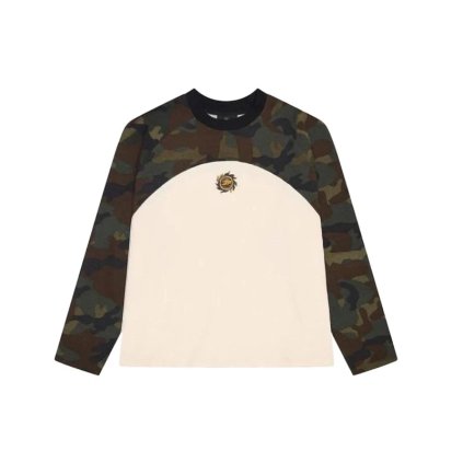 Broken Planet Camo Waffle Long sleeve