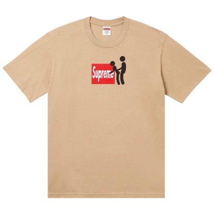 Supreme Stick Tee Khaki 1