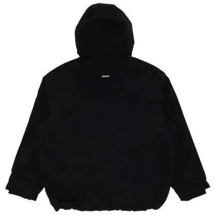 Supreme GORE TEX Stripe Hooded Jacket Black 2