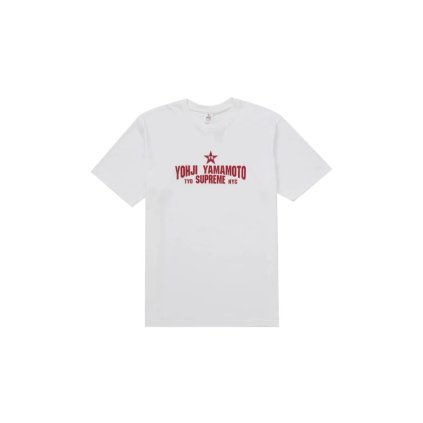 Supreme Y's by Yohji Yamamoto Star Tee White 1