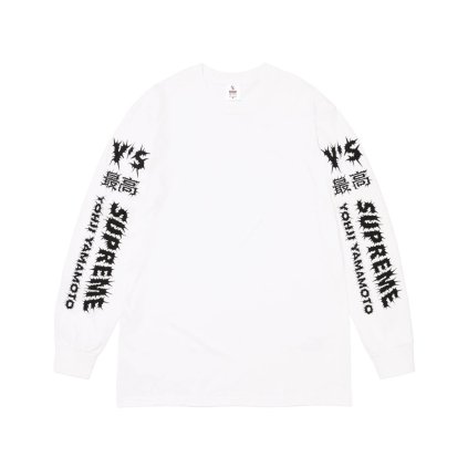 Supreme Y's by Yohji Yamamoto LS Tee White 2