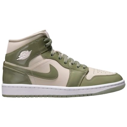 Jordan 1 Mid SE Sea Glass Oil Green (Women's) 1