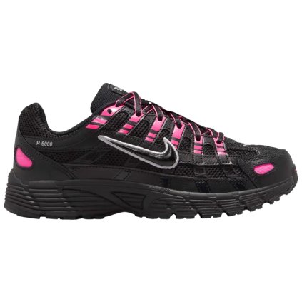 Nike P 6000 Pink Blast Metallic Silver Black (GS)