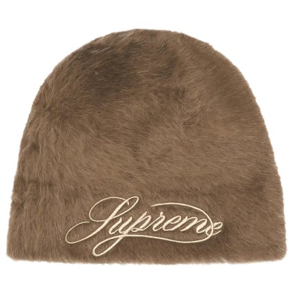 Supreme Kangol Furgora Script Beanie Brown 1