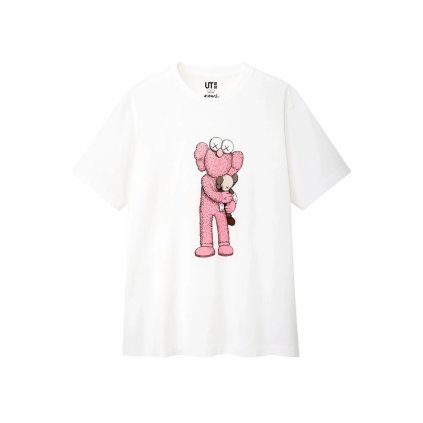 KAWS x Uniqlo Pink BFF Tee (Asia Sizing) 1