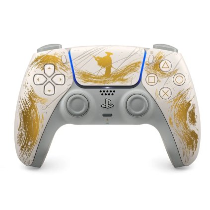 Sony Playstation PS5 DualSense Ghost of Yotei Gold Limited Edition 1