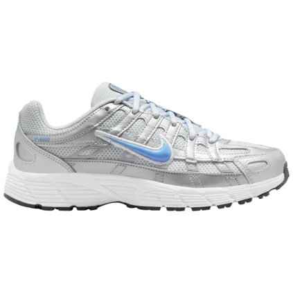 Nike P 6000 Metallic Platinum University Blue (GS)