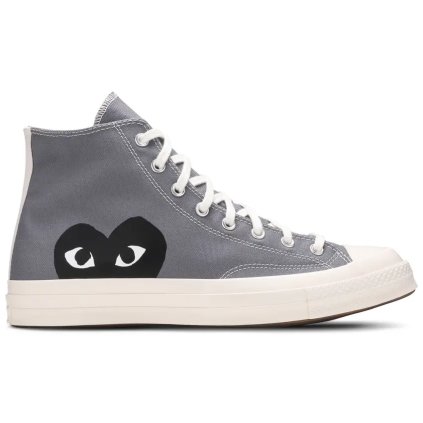 Converse Chuck Taylor All Star 70 Hi Comme des Garcons PLAY Grey 1