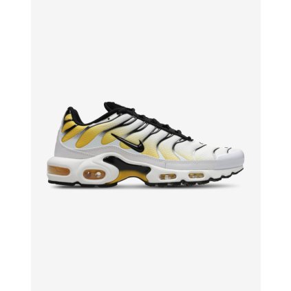 Nike Air Max Plus White Black Varsity Maize 1
