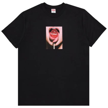 Supreme Lollipop Tee Black 1