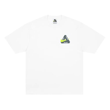 Palace x Nike Tri Swoosh T Shirt White 1