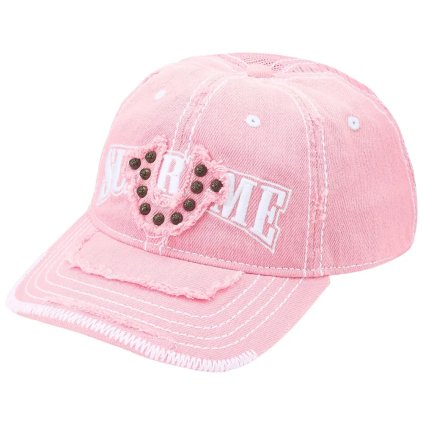 Supreme True Religion Mesh Back 6 Panel Pink 1